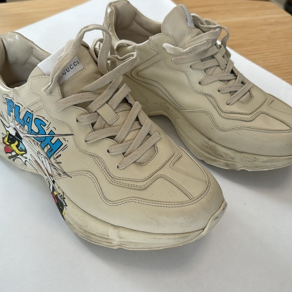 Authentic men’s Gucci X Disney Donald Duck Flash sneakers. - Picture 16 of 16
